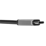 Hub USB Targus, USB-C la 4xUSB-A 3.0, porturi compatibile cu Windows®, MacOS® si Chromebook, argintiu - imagine 3