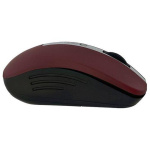 Mouse wireless Tellur Basic, LED, Rosu inchis - imagine 3