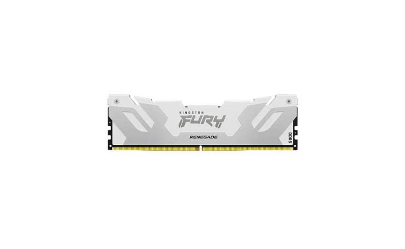 Memorie RAM Kingston, DIMM, DDR5, 32GB, 7200MHz, CL38, 1.35V, FURY Renegade White, Kit of 2 - imagine 4