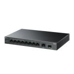 "10-Port Gigabit Desktop Switch with 8-Port PoE+ PORT: 8× Gigabit PoE+ Ports, 1x Gigabit Non-PoE Port, 1× Gigabit SFP Slot SPEC: 802.3at/af, 61 W PoE Power,  Desktop Steel Case FEATURE: Extend Mode for 250m PoE Transmitting, Isolation Mode, PoE Auto Recovery, Plug and Play" - imagine 2