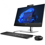 All-in-One HP ProOne 440 G9 23.8 inch Non-Touch IPS FHD, cu procesor Intel Core i7-13700T, video integrat Intel UHD Graphics 770, RAM 16GB DDR4, SSD 512GB, Adjustable Stand, HP 125 Black Wired Keyboard, HP 125 Black Wired Mouse, Black, Free DOS, 3yw - imagine 4