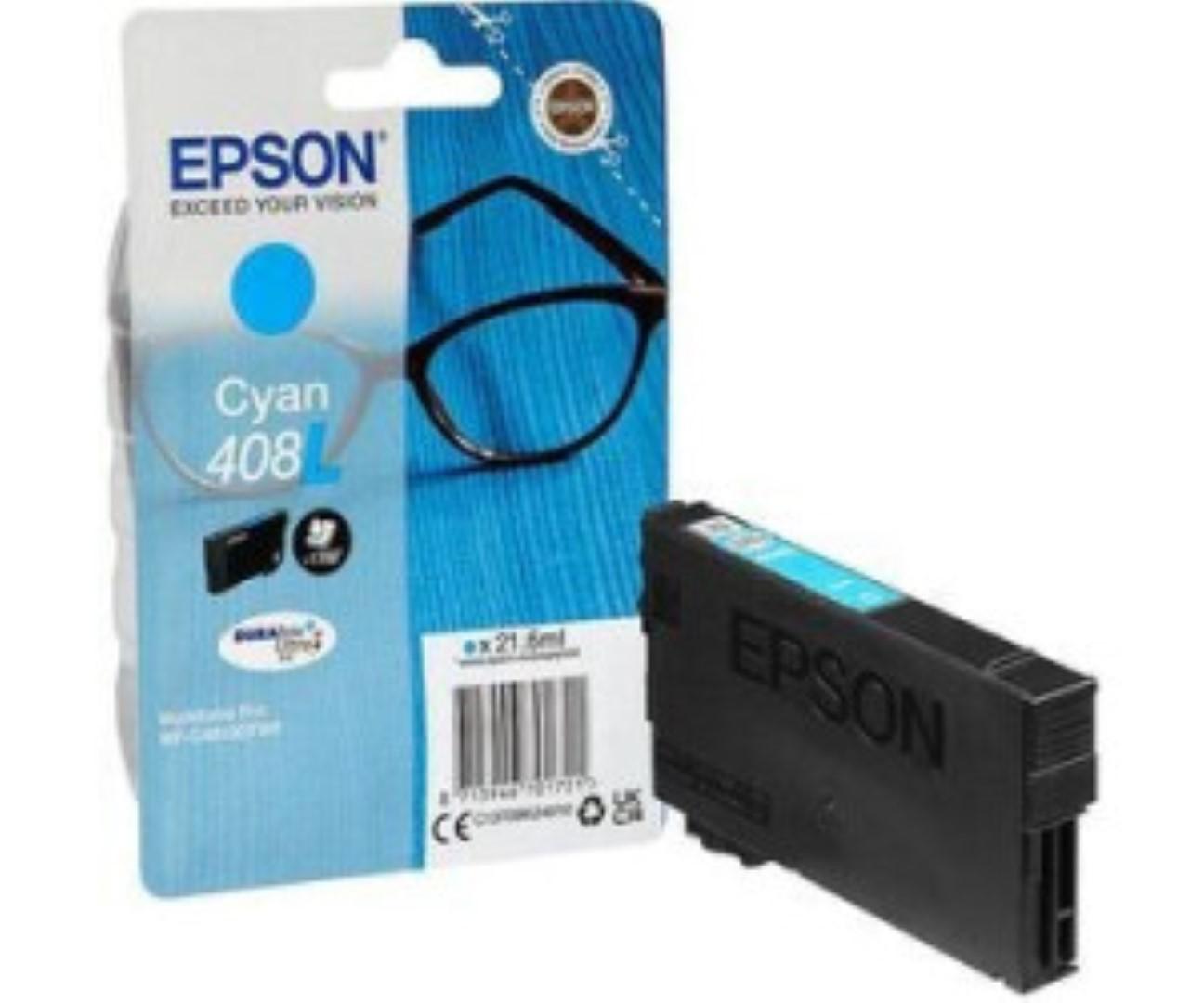 overlay_b2980935824ae9a6f8cc7682ba2d92ee Cartus cerneala Epson 408L Ink Tank, Cyan, DuraBrite Ultra Ink,capacitate 21.6ml, 1.7k pagini, pentru WorkForce Pro WF-C4810DTWF. - imagine 1