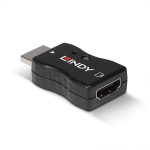 Emulator HDMI Lindy 2.1 EDID, rezolutie maxima 7680x4320@60Hz 4:4:4 10Bit, latime de banda suportata 48Gbps, HDCP 2.3, material ABS, negru - imagine 3