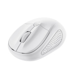 Mouse Trust Wireless Optical rezolutie maxima 1600 DPI, 4 butoane, 2 baterii tip AAA, alb - imagine 2