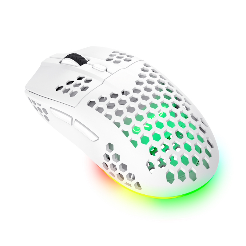 overlay_b43096a37dfd64b680b9e09d1b1ec42a Mouse wireless Trust GXT 929W Helox, rezolutie maxima 4800 DPI, 6 butoane, alb - imagine 1