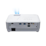 Videoproiector Viewsonic PA503S, SVGA 800* 600, 3.800 lumeni, 22.000:1, lampa 5.000 ore/ 15.000 ore ecomode, zoom optic 1.1x, dimensiune maxima imagine 300", 27-31 dB, D-sub, HDMI, audio in/ out, boxa 2W, RS232, USB Type Mini B, 2.2 kg, cablu VGA inclus, telecomanda inclusa, QSG, culoare alb