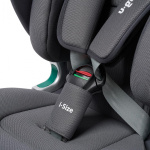 Scaun auto I-size U-Grow Goldfix Plus, isofix, 76-150 cm (9-36 kg), boxa bluetooth, gri - imagine 7