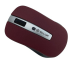 Mouse wireless Tellur Basic, LED, Rosu inchis - imagine 2