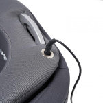 Scaun auto I-size U-Grow Goldfix Plus, isofix, 76-150 cm (9-36 kg), boxa bluetooth, gri - imagine 12