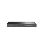 "Omada VPN Router with 10G Ports PORT: 1× 10G SFP+ WAN Port, 1× 10G SFP+ WAN/LAN Port,1× Gigabit SFP WAN/LAN Port, 8× Gigabit RJ45 WAN/LAN Ports, 2× USB3.0 port FEATURE: Integration with Omada SDN Controller, Support SSL VPN, OpenVPN and IPsec/ PPTP/ L2TP/ L2TP over IPSec VPN, 1500000 Concurrent