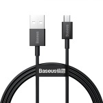 Cablu  alimentare si date Baseus Superior, Fast Charging Data Cable pt. smartphone, USB la Micro-USB 2A, 1m, negru