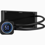Cooler Procesor CORSAIR H100i ELITE LCD XT NEGRU - imagine 2