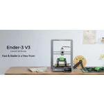 CREALITY ENDER-3 V3 3D PRINTER, Tehnologie: FDM, Volum printare: 220*220*250mm, Dimensiuni imprimanta: 358*374*498mm, 7.83kg, Viteza printare: ≤600mm/s, Acuratete: ±0.2mm, Inaltime strat: 0.1-0.35mm, Diametru filament: 1.75mm, transfer fisiere: USB drive / WLAN / Creality Cloud, diametru duza - imagine 2