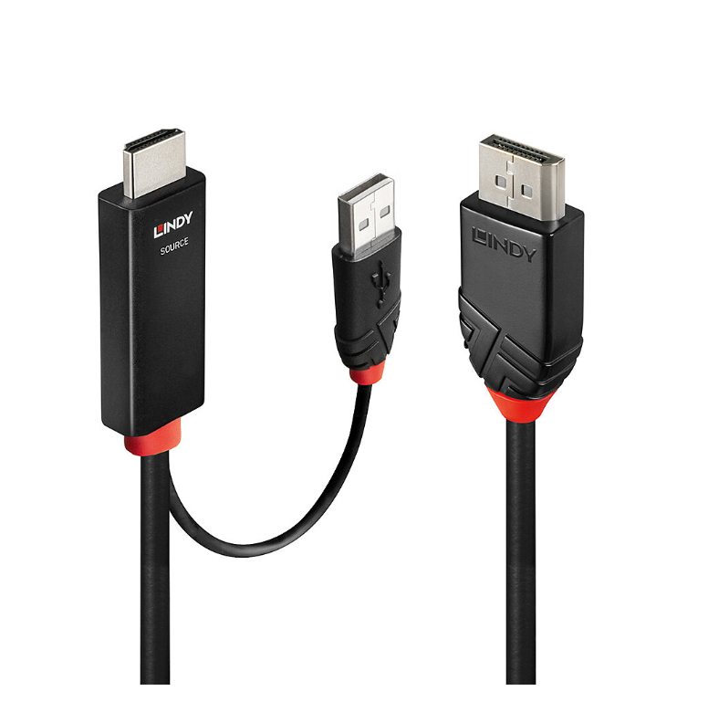 overlay_bfb3498ed2792b887a5a0b8c18b4966f Cablu Lindy 1m HDMI la DisplayPort - imagine 1