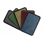 COVORAS INTRARE ANTIADERENT CU MARGINE CAUCIUCATA 40X60 CM, ALBASTRU, HEINNER HOME - imagine 3