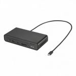 ASUS Triple Display USB-C Dock DC300, Permite opt conexiuni la periferice în același timp, USB-A și USB-C acceptă transfer de date de până la 10 Gbps, Puterea USB-C de până la 90 W - imagine 3