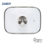 TAVA INALTA CUPTOR DIN ALUMINIU TURNAT + CAPAC 39 x 26 x 8.5 CM,  6 L, NICOLAI TAND, ORIGINI, COOKING BY HEINNER - imagine 4