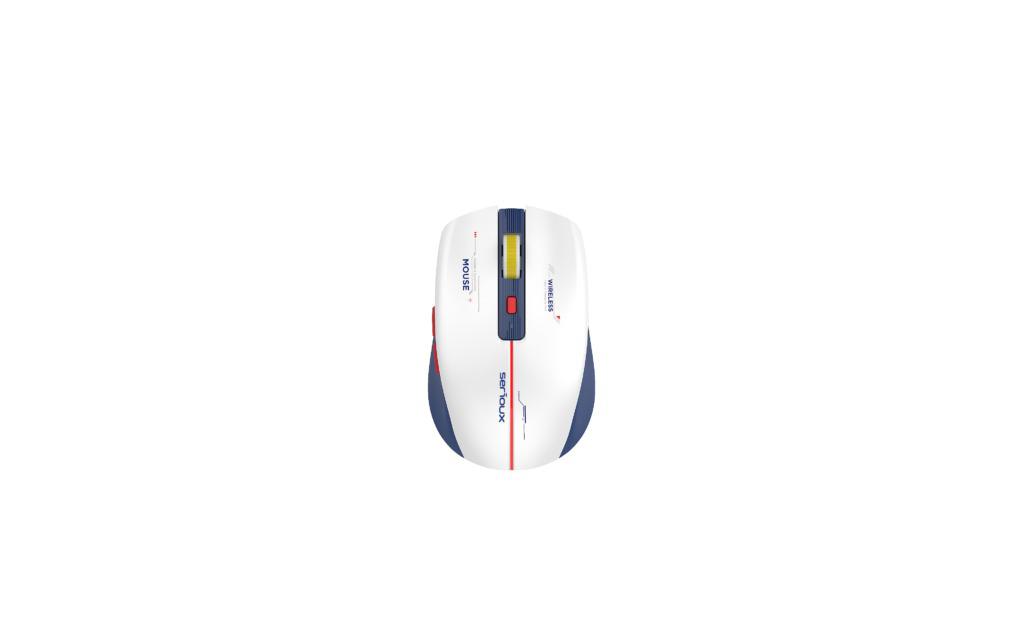 overlay_c6cce3e21e29e28a36f665aa33ff9c07 Mouse Serioux Flow 207 Wireless, reincarcabil USB-C, Albastru, senzor: Optic, DPI: 800/1200/ 1600, conexiune: Dongle USB 2,4 GHz, banda de frecventa: 2,4 GHz, click silentios, alimentare: 1 baterie AA, 1,5 V , cerințe OS: Win, Mac, Vista - imagine 1