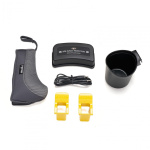 Scaun auto I-size U-Grow Goldfix Plus, isofix, 76-150 cm (9-36 kg), boxa bluetooth, gri - imagine 6