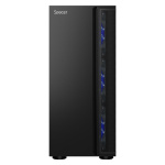 Carcasa SPACER ICE HERO Mid Tower NEGRU - imagine 5