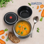 CASEROLA TERMICA CU PERETE DUBLU DIN INOX 500ML, ART OF DINING BY HEINNER - imagine 6