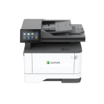 Multifunctional laser monocrom Lexmark MX432adwe, A4, Imprimare/Copiere/Scanare/Fax, Grup de lucru mic,Ecran tactil color Lexmark e-Task de 4,3 inchi (10,9 cm),Alimentator multifuncţional de 100 de coli, Unitate duplex integrată, Tavă de ieşire de 150 de coli, Tavă integrat de 250 coli,Porturi