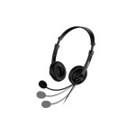 CASTI Genius HS-230U cu fir, negru - imagine 2