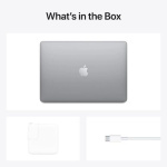 MacBook Air 13.3" Retina/ Apple M1 (CPU 8-core, GPU 7-core, Neural Engine 16-core)/8GB/256GB - Space Grey - US KB (US power supply with included US-to-EU adapter) - imagine 11
