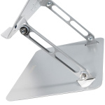 Stand Notebook Spacer 15.6″, pliabil si ajustabil,inalta laptop pana la 15cm, gri - imagine 3