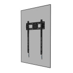 Suport perete Neomounts heavy duty, pentru display-uri interactive si ecrane grele de pana la  50-98, sistem de prindere VESA 500x800, greutate maxima suportata 100kg, fix, montare tip portrait, distanta fata de perete 4.2cm, cu sistem ce permite prinderea/desprinderea usoara a display-ului