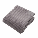 PATURA FLANNEL 150X200 CM GRI - imagine 2