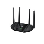 DAHUA AX1500 WIRELSS ROUTER DH-AX15M, Standarde wireless: 2.4 GHz: 802.11 b/g/n, 5 GHz: 802.11 a/n/a/ac/ax, Dual Band; 2.4 GHz: 300 Mbps, 5 GHz: 1201 Mbps, interfata: 1 x 10/100/1000Mbps WAN, 2 x 10/100/1000Mbps LAN, Memorie: 128 MB Flash, 128 MB RAM, dimensiuni: 215 mm × 119 mm × 173 mm, Greutate