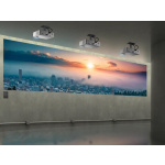 Videoproiector ViewSonic LS610HDH, FHD 1920* 1080, LED 60.000 ore, 5.000 lumeni, 3.000.000:1, zoom optoc 1.2x, dimensiune imagine 300", distanta proiectare 0.87-10.38 m, 27-32 dB, 2* HDMI, audio in/ out, USB Tip A (Alimentare): 1 (5V/1.5A), RS232, RJ45, difuzor 10W, 5kg, telecomanda cu laser