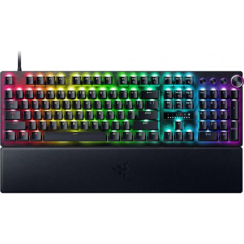 overlay_e10f29909e59f8727c51448e4d98ef02 Tastatura mecanica Razer Huntsman V3 Pro Analog Optical, iluminare Razer Chroma RGB, US layout, neagra - imagine 1