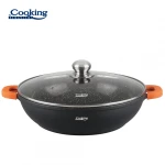 CRATITA ALUMINIU+CAPAC 32X8.5CM,5.5L,DARK LINE, COOKING BY HEINNER