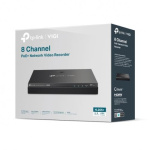 "8 Channel PoE+ Network Video Recorder SPEC: H.265+/H.265/H.264+/H.264, Up to 8MP resolution, Decoding capability/8-ch@2MP/4-ch @4MP,80 Mbps Incoming Bandwidth(up to 8 cha nnels),8× 10/100 Mbps PoE+ Ports, PoE Powe 113W, 802.3 af/at,2× SATA Interface(up to 10 TB), 2× USB 2.0, 53.5V DC/1.31A, 1× VGA - imagine 4