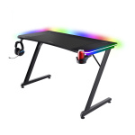 Masa gaming Trust GXT 710 Luminus Pro, iluminare RGB, greutate maxima suportata 150 kg, negru - imagine 4