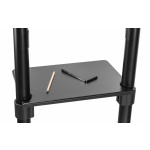 Stand TV mobil Serioux TV11-46TW, dimensiuni: 920x702x1595mm, compatibilitate  dimensiune ecran: 37"-70", compatibil VESA: 200x200, 400x200, 300x300, 600x200, 350x350, 400x400, 600x400, greutate maximă suportata TV: 70 kg, interval de înclinare: 0° sau 5°, rotația ecranului: 0°~+90°, greutate maximă - imagine 4