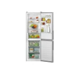 Combina Frigorifica CANDY CCE3T618ES, No Frost, 341 l, H 185 cm, Clasa E, Wi-Fi, Argintiu - imagine 2