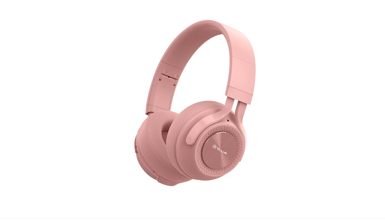 overlay_e5c91ae5bfb43667df9f25573fbc2a0c Casti Bluetooth Tellur Feel, frecventa raspuns 20Hz-20kHz, impedanta 32h, raza wireless 10m, roz - imagine 1