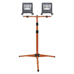 2 Proiectoare LED (lampa de lucru) cu stativ Ledvance Worklight Tripod ,2x50W, 220-240V, 2x4500 lm, lumina neutra (4000K), IP65/IK06/IP44,inaltime ajustabila 1.8m, Aluminiu