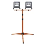2 Proiectoare LED (lampa de lucru) cu stativ Ledvance Worklight Tripod ,2x50W, 220-240V, 2x4500 lm, lumina neutra (4000K), IP65/IK06/IP44,inaltime ajustabila 1.8m, Aluminiu