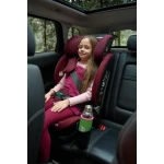 Scaun auto I-size U-Grow Goldfix Plus, isofix, 76-150 cm (9-36 kg), boxa bluetooth, rosu - imagine 14