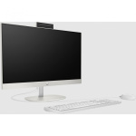All-in-One HP ProOne 240 G10 23.8 inch Non-Touch IPS FHD, cu procesor Intel Core i5-1335U, video Integrat Intel Iris Xe Graphics, RAM 16GB DDR4, SSD 512GB, Fixed Stand, HP 125 White Wired Keyboard, HP 125 White Wired Mouse, Shell White, Microsoft Windows 11 PRO 64bit, 3yw - imagine 3