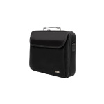 GEANTA LAPTOP SPACER SPM7939 16", 1 compartiment, buzunar frontal, buzunal dorsal cu velcro, waterproof, nylon, negru - imagine 3