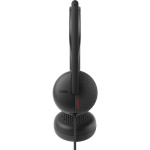 DELL WIRED HEADSET WH3024, Tech Specs: Audio (output/speaker): Speaker Size 28mm, Frequency Response 20Hz - 20kHz, Frequency Response (talk mode) 100Hz - 8kHz, Speaker Driver Sensitivity 119dB @ 1mW/1kHz, Noise cancellation Passive, User Hearing Protection: Yes, Audio (input/microphone): Noise - imagine 3