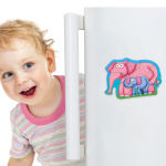 PUZZLE MAMA SI COPILUL, ELEFANT,8 PIESE - imagine 2