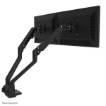 Brat dublu pt monitor Neomounts by Newstar, fullmotion 10"-32", greutate maxima suportata 8 kg per monitor, VESA min: 75x75 mm, VESA max: 100x100 mm, negru - imagine 3