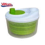 USCATOR SALATA SI VERDETURI CU CENTRIFUGA, 4.5L, VERDE, VANORA HOME