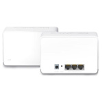 Mercusys AX1800 Whole Home Wi-Fi system HALO H70X(2-PACK),wi-fi 6 Dual-Band, Standarde Wireless: IEEE 802.11ax/ac/n/a 5 GHz, IEEE 802.11ax/n/b/g 2.4 GHz, viteza wireless: 1201 Mbps on 5 GHz, 574 Mbps on 2.4 GHz, Securitate wireless:  WPA-PSK/WPA2-PSK/WPA3, Moduri operare: Router, Access Point - imagine 2